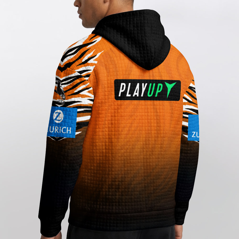 Wests Unisex Home Waffle Hoodie