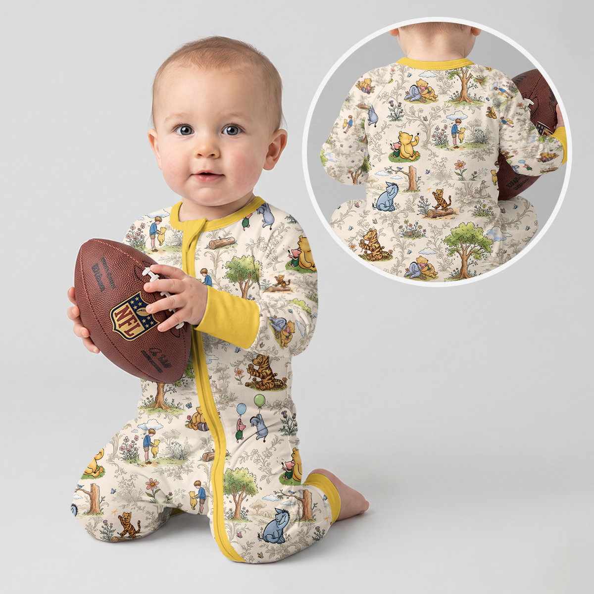 Silly Bear and Friends Bamboo Convertible Zippy