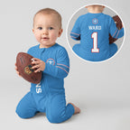 Tennessee Titans Football!! Inspired Bamboo Convertible Zippy