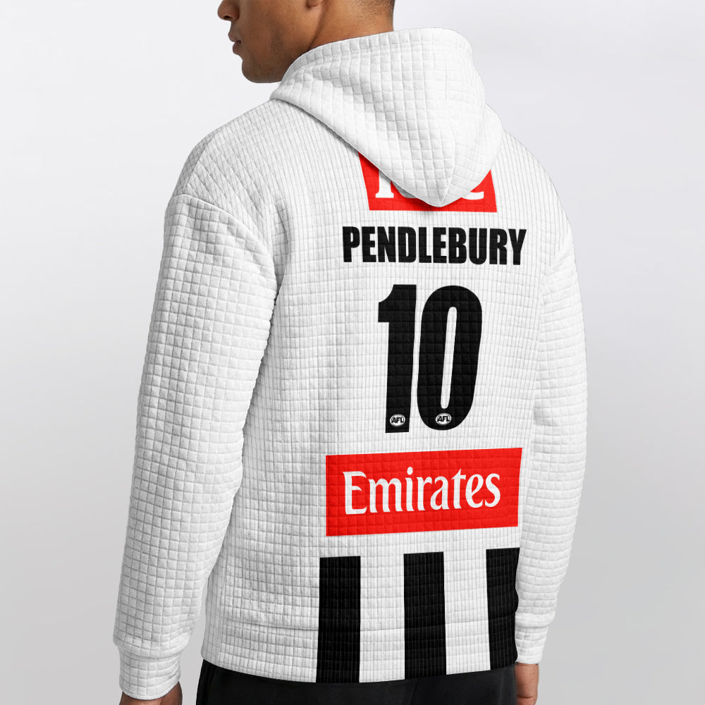 Collingwood Magpies Unisex Waffle Hoodie