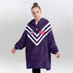 Fremantle Dockers Unisex  Blanket Hoodie