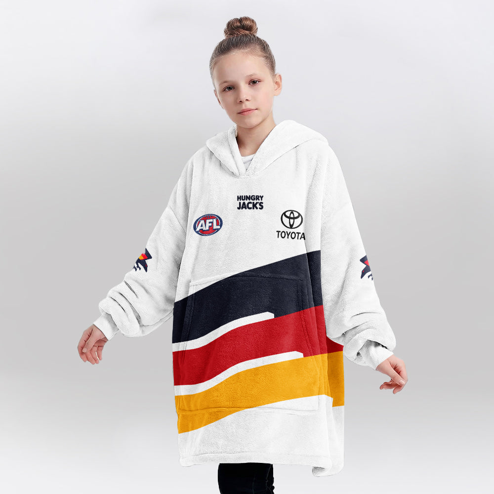 Adelaide Football 2026 Away Blanket Hoodie