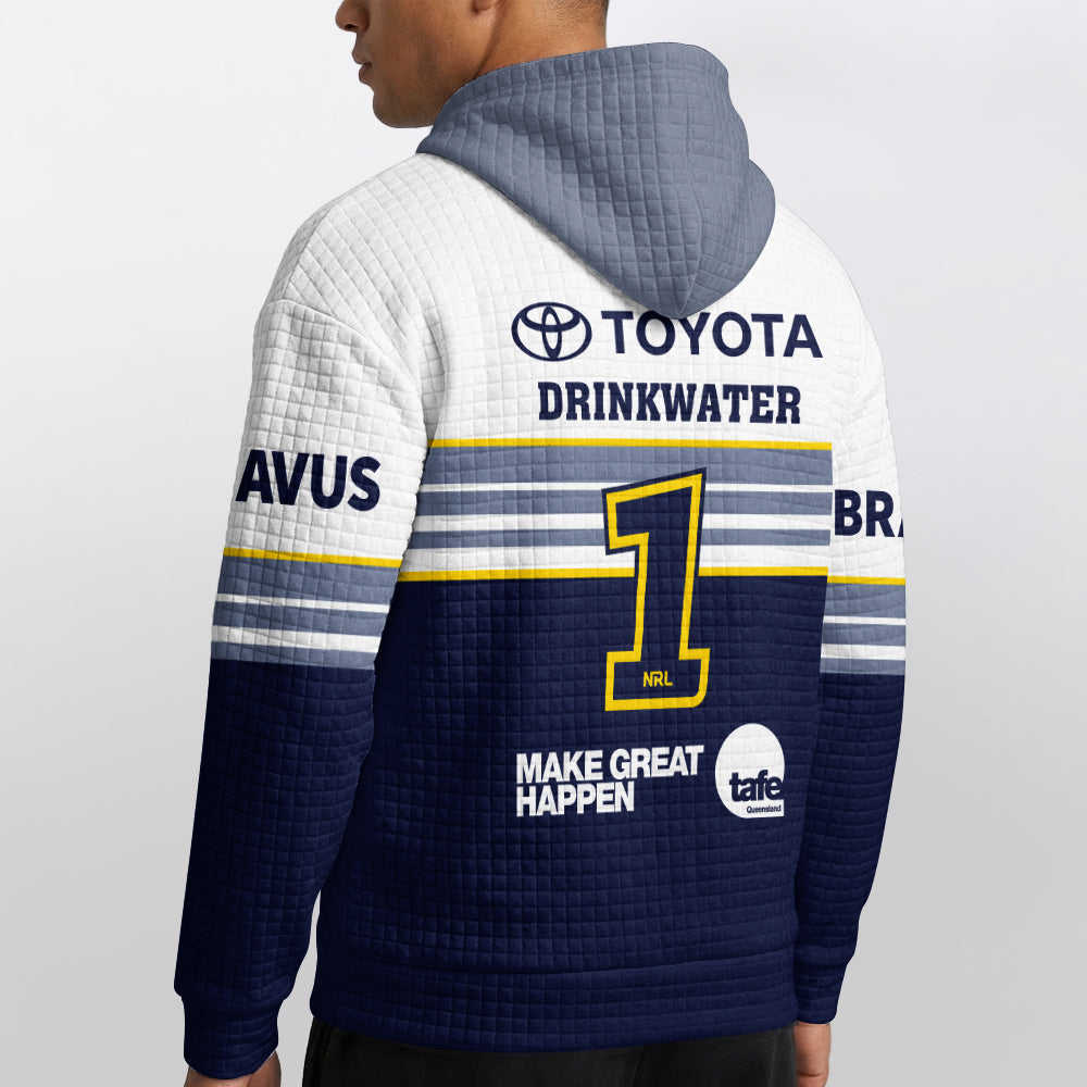 North Queensland Drinkwater 1 Away Waffle Hoodie