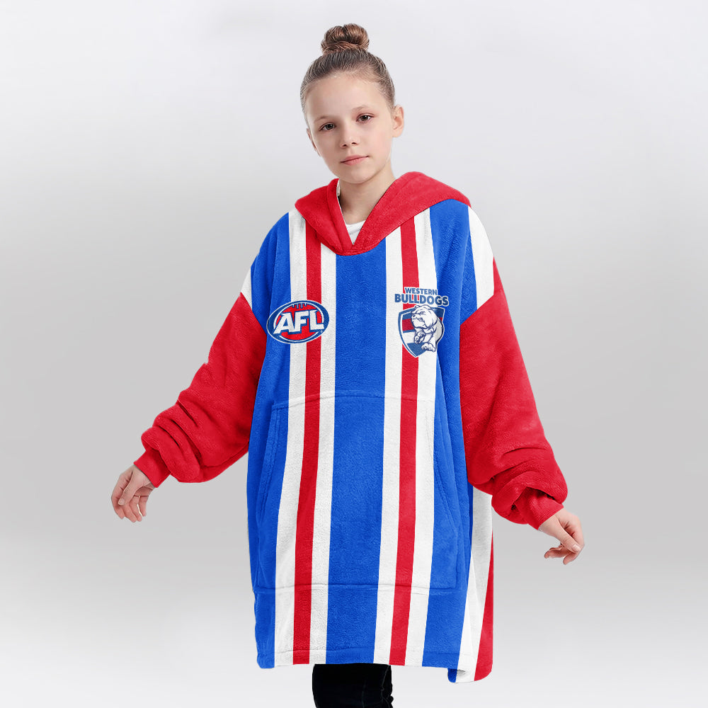 Western Bulldogs Unisex Blanket Hoodie