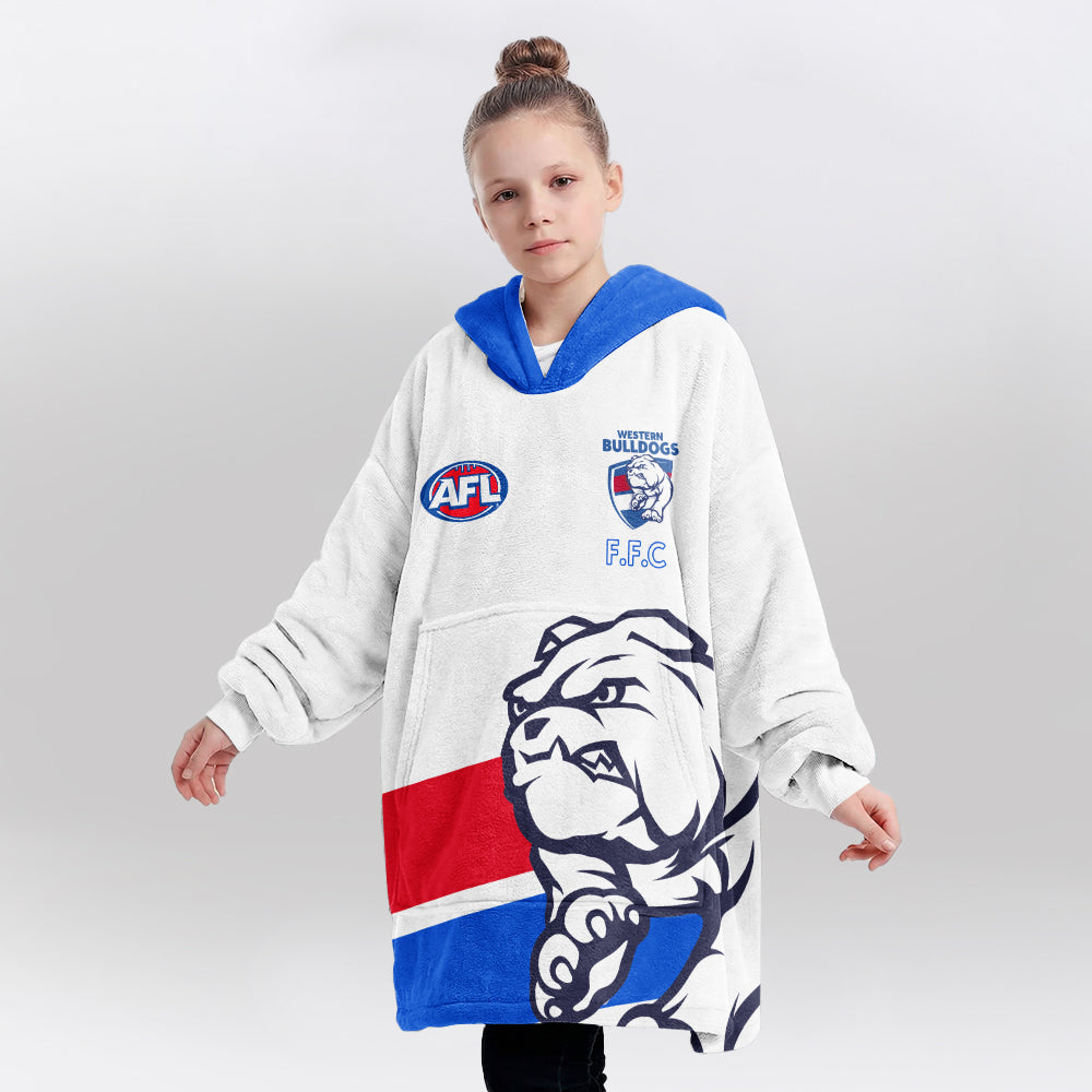 Western Bulldogs Unisex Blanket Hoodie