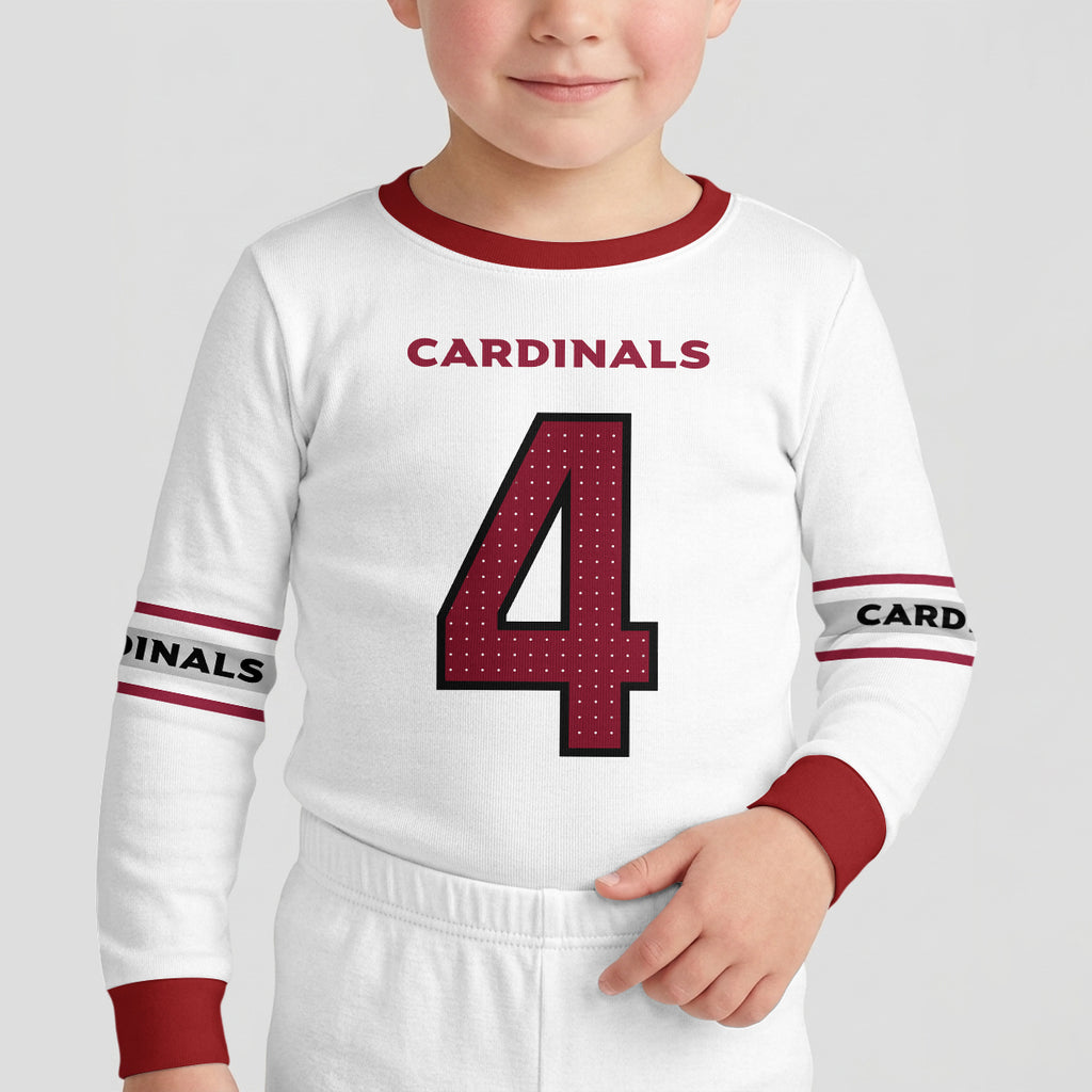 Arizona Cardinals Football!! Inspired Bamboo Two Piece Long Sleeve Pajama Set