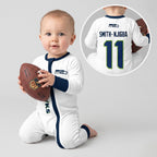 Seahawks Football! Inspired Bamboo Two Piece Long Sleeve Pajama Set
