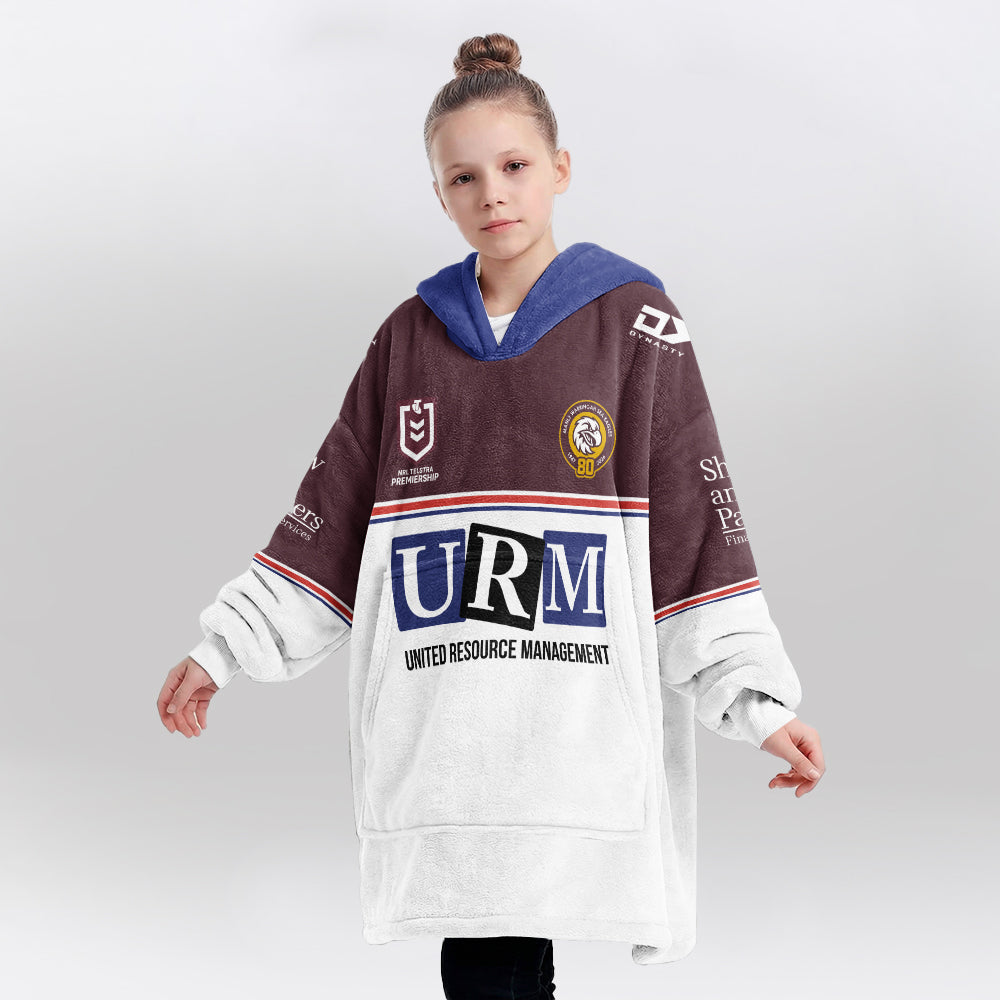 Manly Warringah Unisex Blanket Hoodie