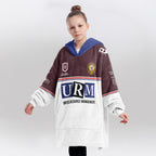 Manly Warringah Unisex Blanket Hoodie