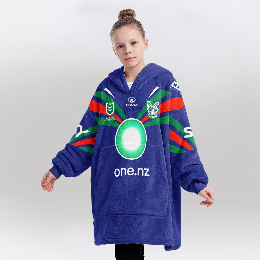 New Zealand 2026 Home Erin Clark 13 Unisex Blanket Hoodie