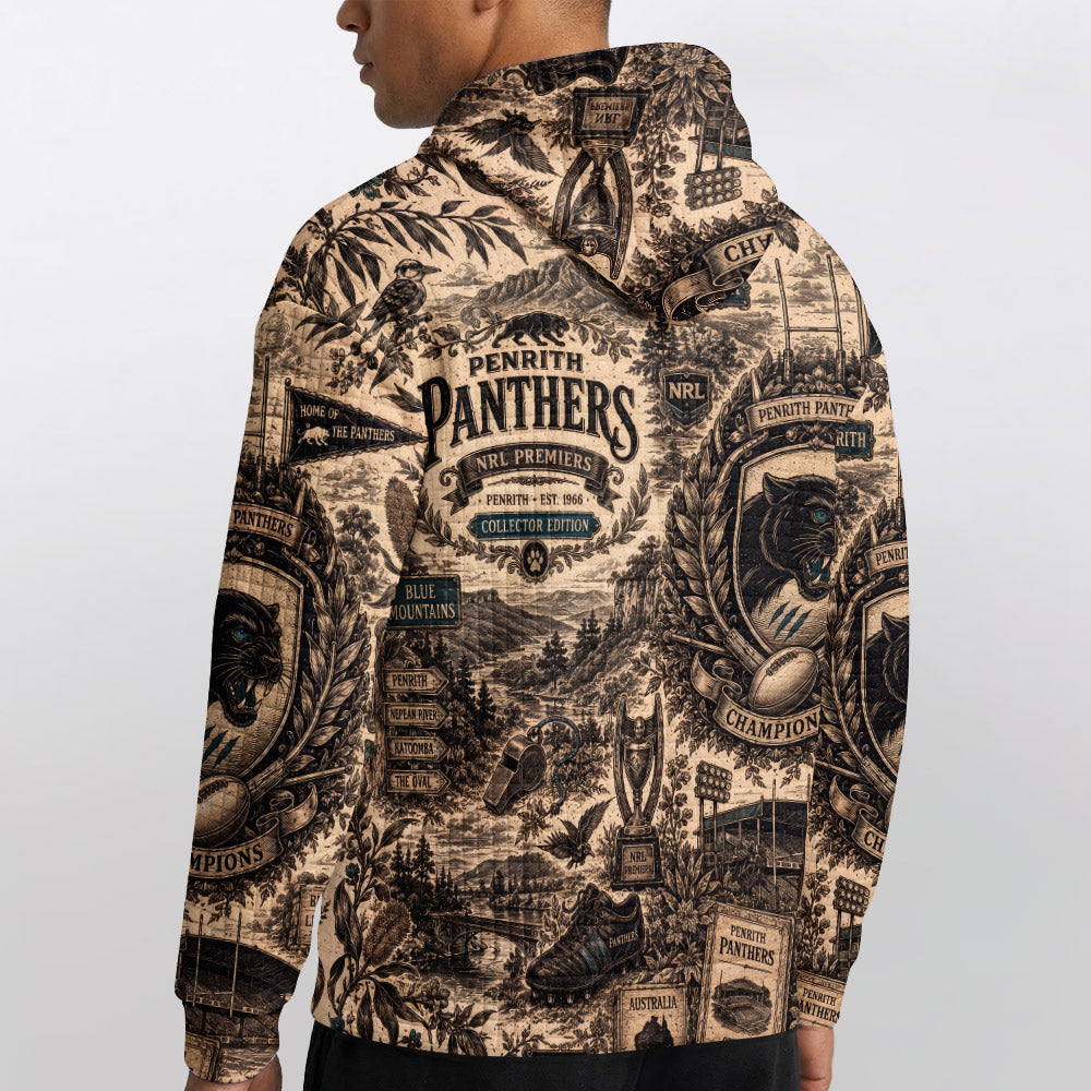 Penrith Unisex Home Waffle Hoodie
