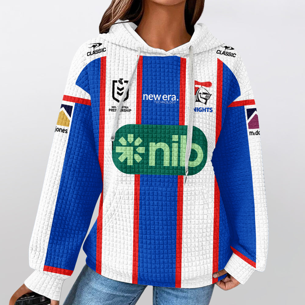 Newcastle Unisex Away Waffle Hoodie