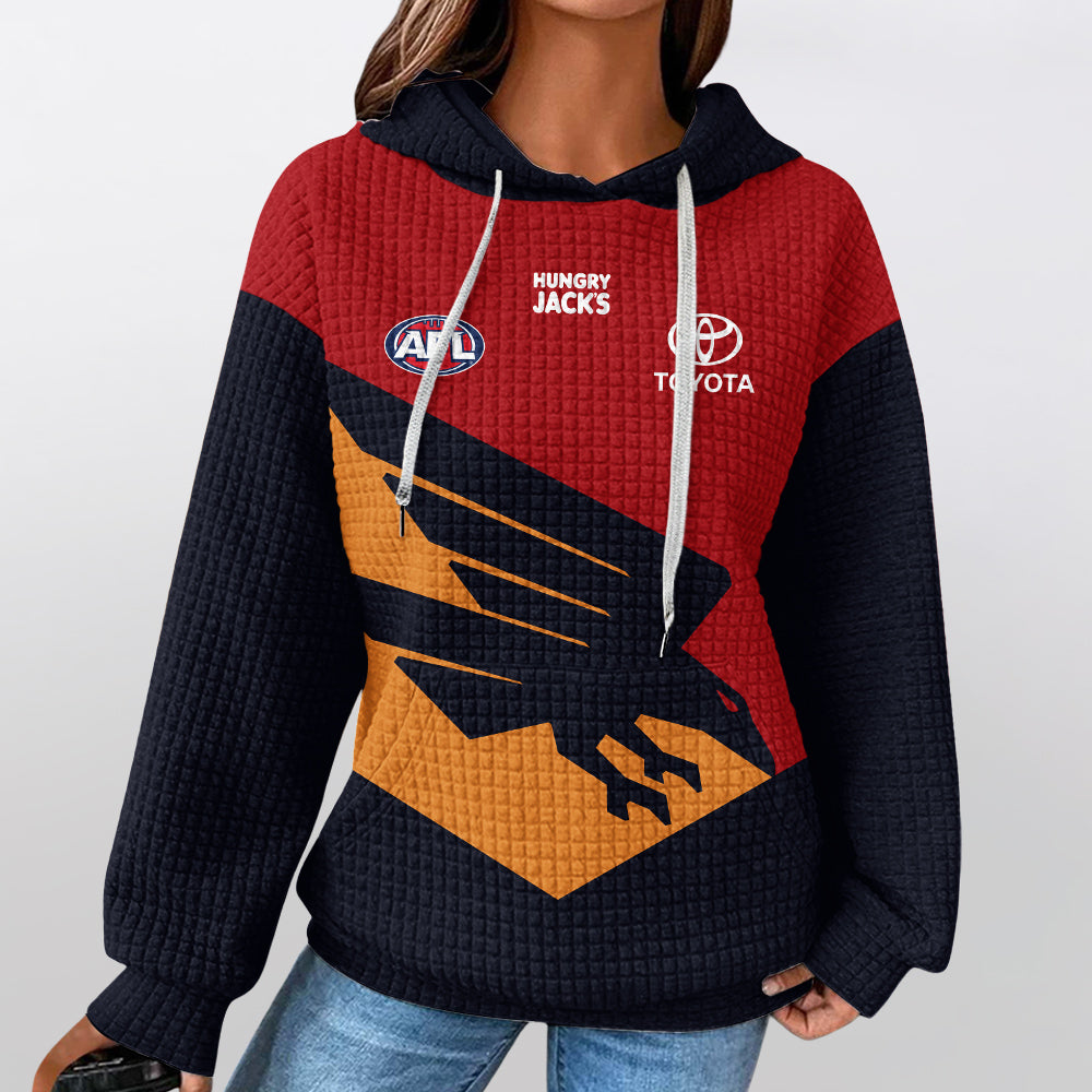 Adelaide Football 2026 Gather Round Waffle Hoodie