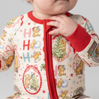 Christmas Bear and Friends Bamboo Convertible Zippy