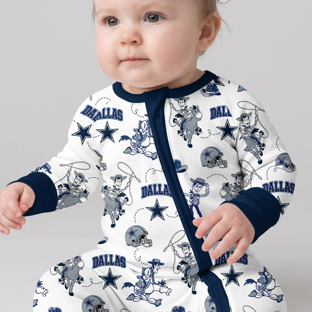 Cowboys Football x Woody Inspired Bamboo Convertible Zippy