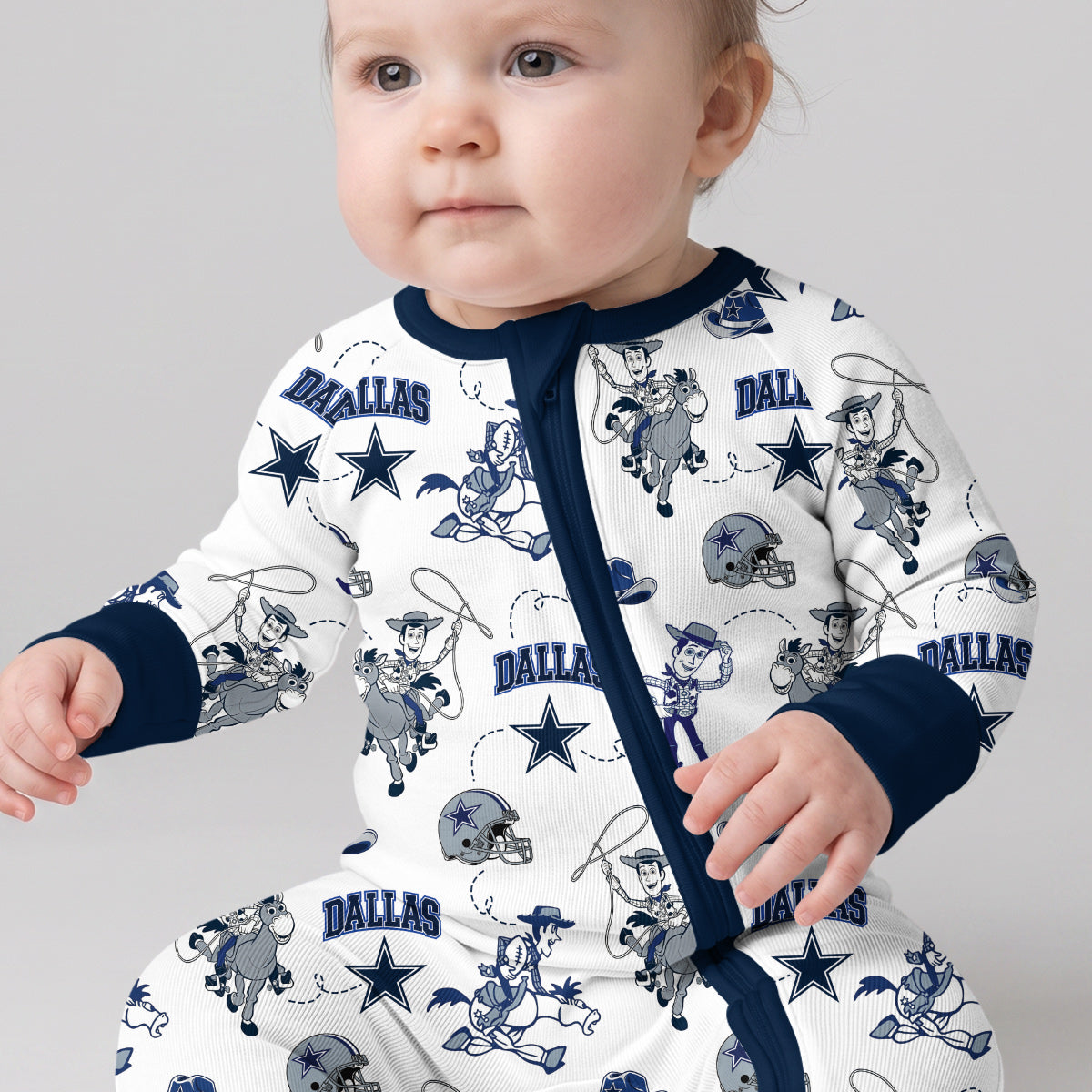Cowboys Football x Woody Inspired Bamboo Convertible Zippy