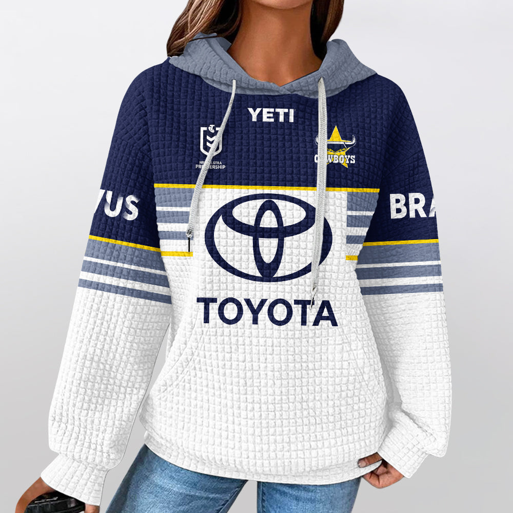 North Queensland Drinkwater 1 Home Waffle Hoodie