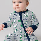 Seahawks Football x Seagulls Inspired Bamboo Convertible Zippy