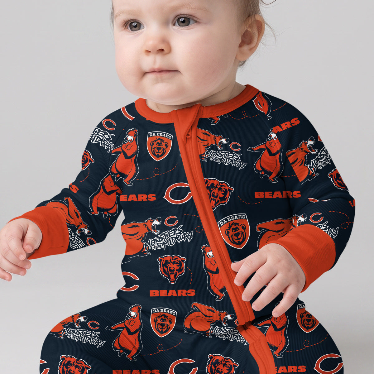 Chicago Football x B. Inspired Bamboo Convertible Zippy