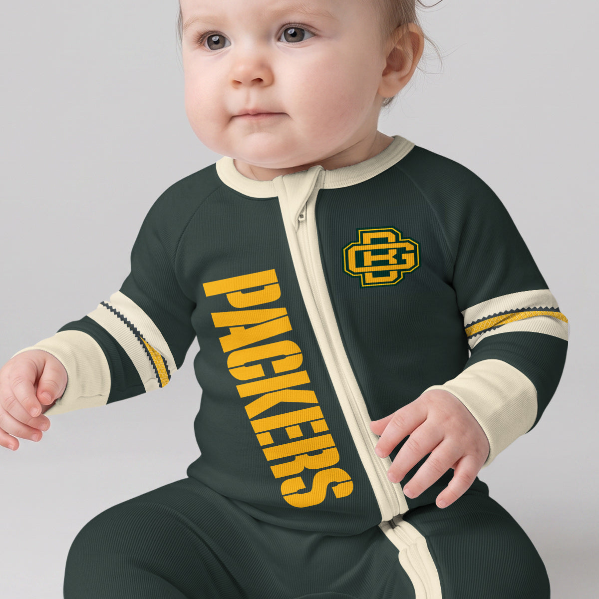 Green Bay P. JL10 Football!! Inspired Bamboo Convertible Zippy