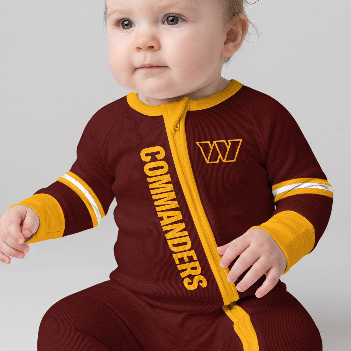 Commanders Football! Inspired Bamboo Convertible Zippy