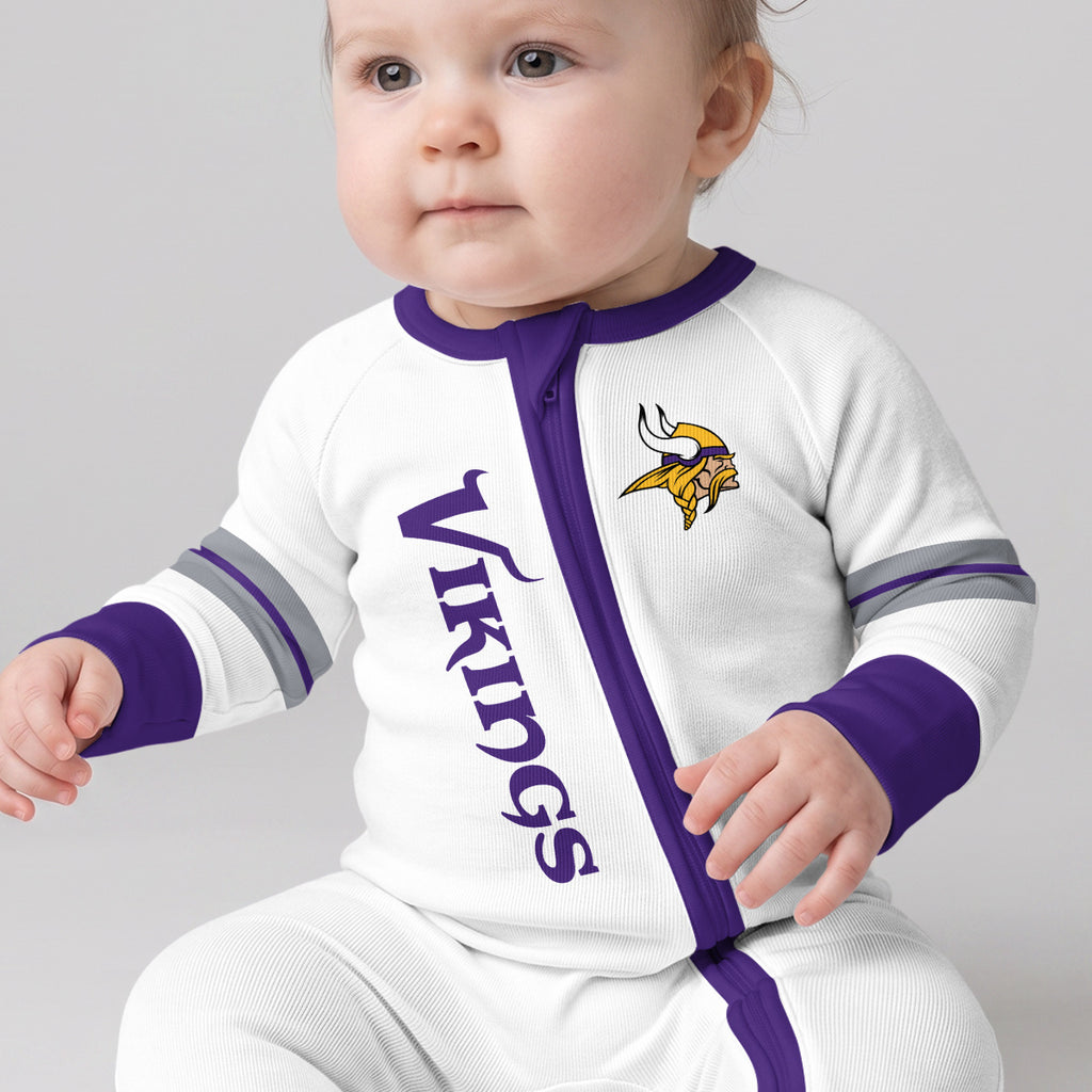 Vikings Football JJ 18 Inspired Bamboo Convertible Zippy