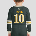Packers JL10 Football! Inspired Bamboo Two Piece Long Sleeve Pajama Set