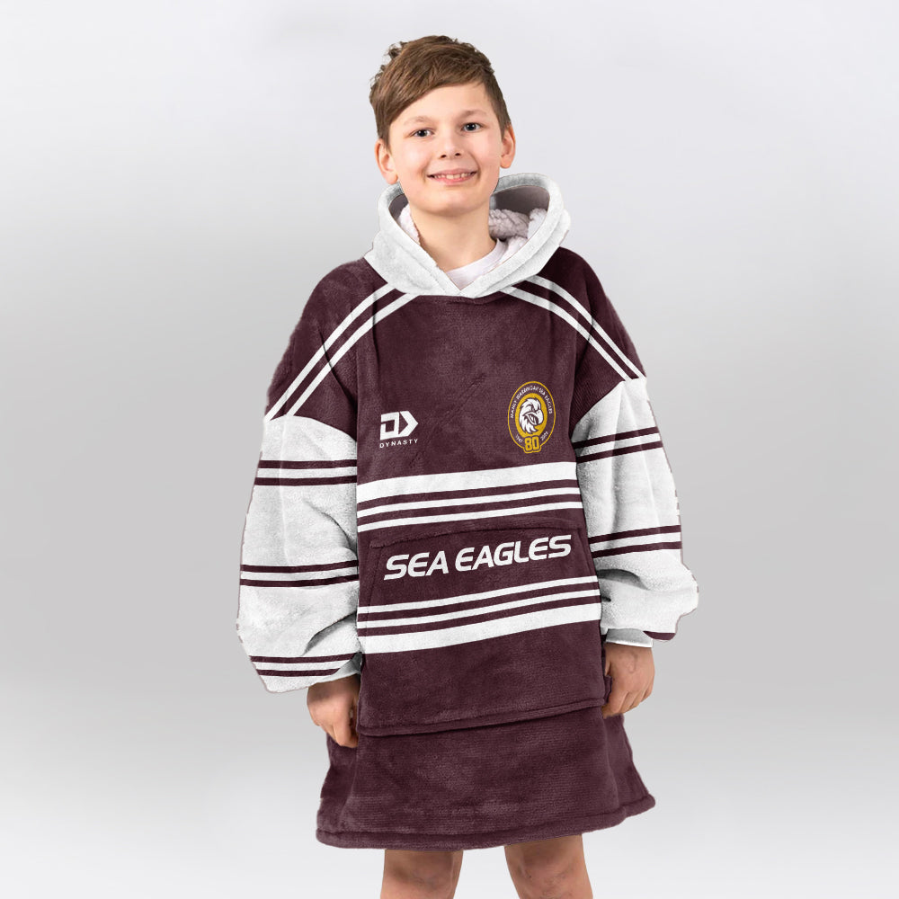 Manly Warringah Unisex Blanket Hoodie