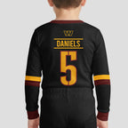 Commanders Football JD 5! Inspired Bamboo Two Piece Long Sleeve Pajama Set