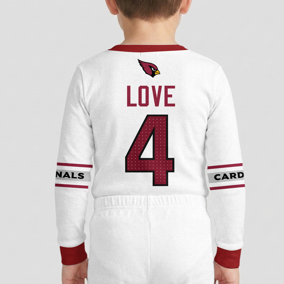 Arizona Cardinals Football!! Inspired Bamboo Two Piece Long Sleeve Pajama Set