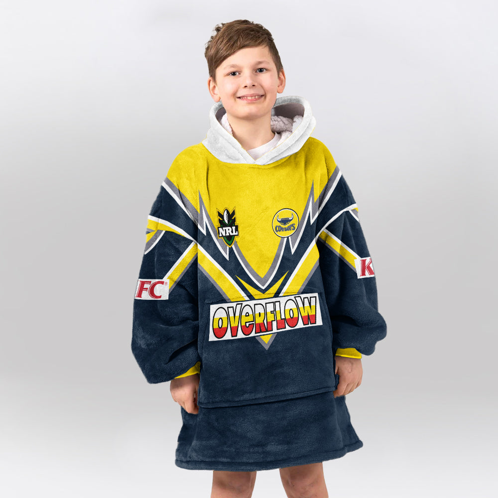 North Queensland 2000 Away Retro Blanket Hoodie