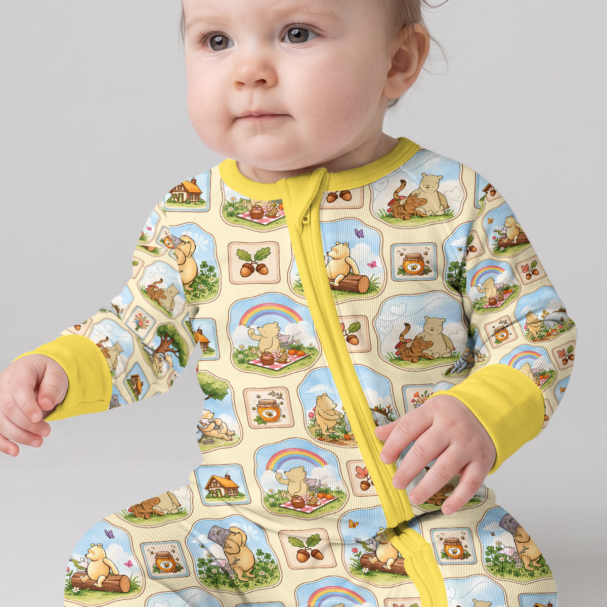 Silly Bear and Friends Bamboo Convertible Zippy