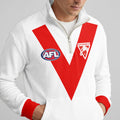Sydney Football Unisex Quarterzip Waffle Sweatshirt