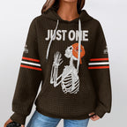 Cleveland B. Football Waffle Hoodie