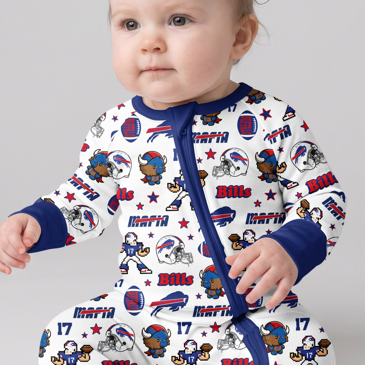 Buffalo Football! Inspired Bamboo Convertible Zippy