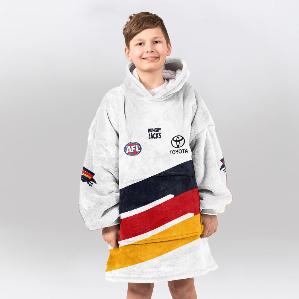Adelaide Football 2026 Away Blanket Hoodie