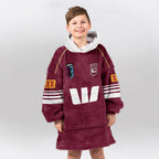 Queensland Rugby 2026 Tabuai-Fidow Blanket Hoodie