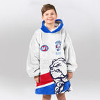 Western Bulldogs Unisex Blanket Hoodie