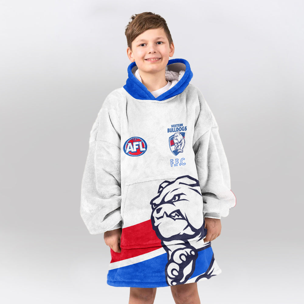 Western Bulldogs Unisex Blanket Hoodie