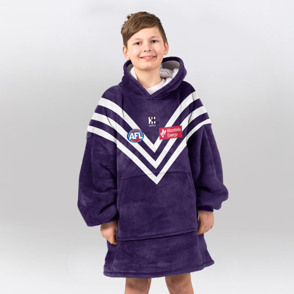 Fremantle Dockers Unisex  Blanket Hoodie
