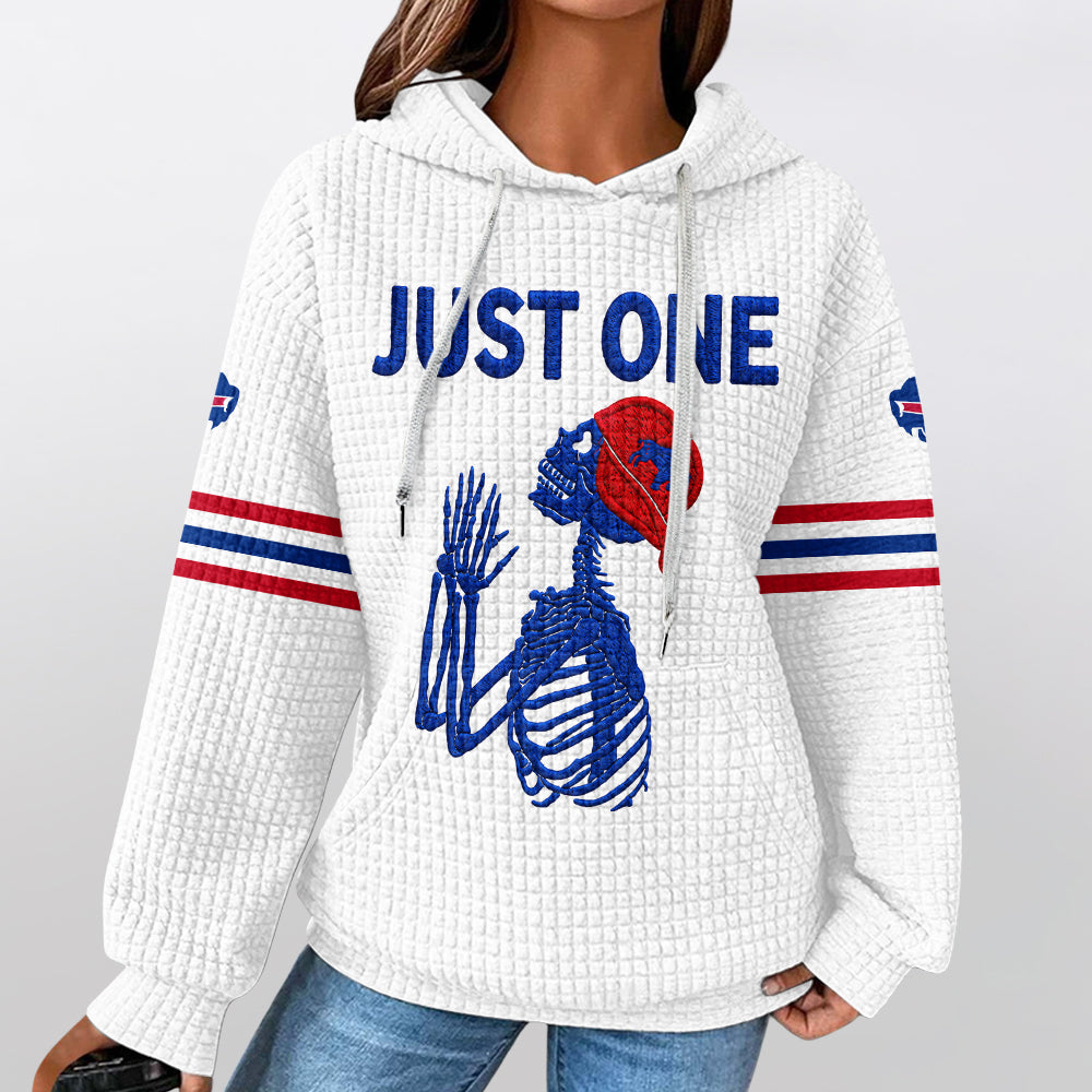 Buffalo Football - Just One Waffle Hoodie