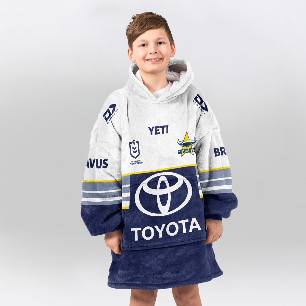 North Queensland Drinkwater 1 Away Blanket Hoodie