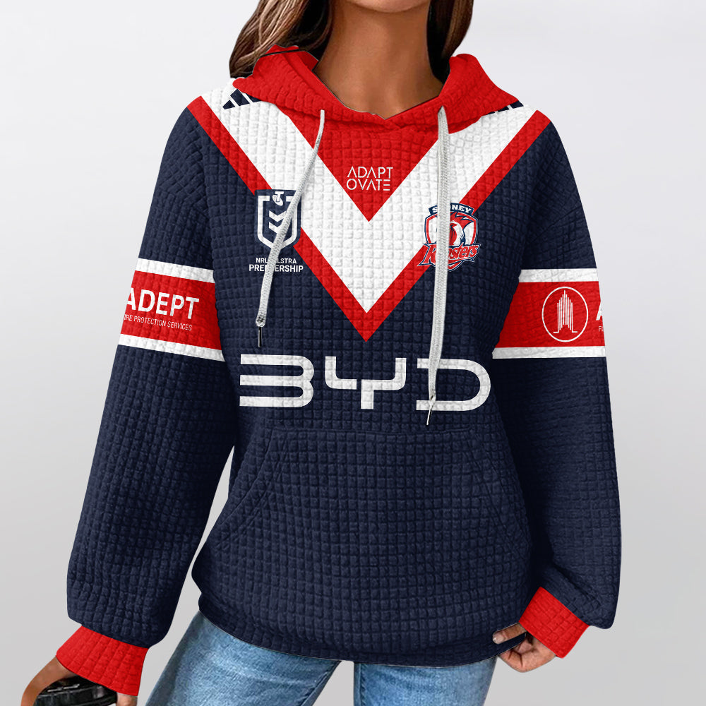 Sydney Unisex Home Waffle Hoodie
