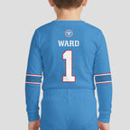 Tennessee Titans Football!! Inspired Bamboo Two Piece Long Sleeve Pajama Set