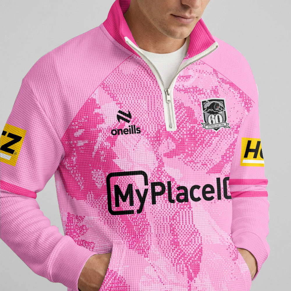 Penrith Quarterzip Waffle Sweatshirt
