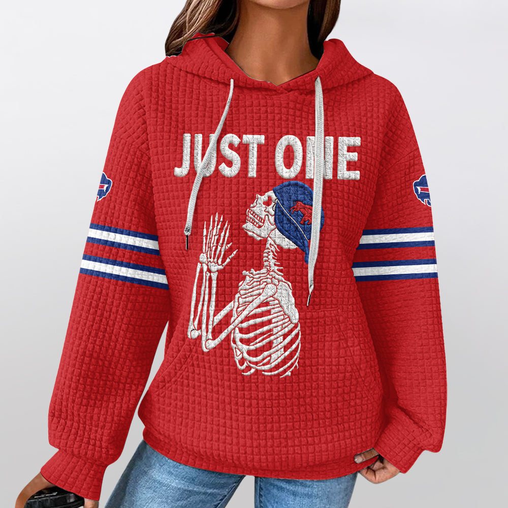 Buffalo Football - Just One Waffle Hoodie