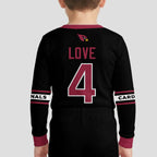 Arizona Cardinals Football!! Inspired Bamboo Two Piece Long Sleeve Pajama Set