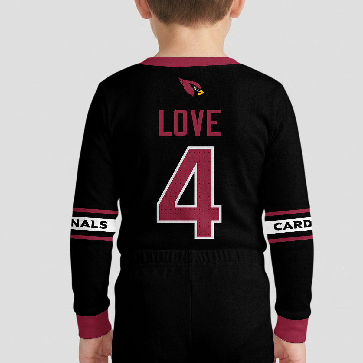 Arizona Cardinals Football!! Inspired Bamboo Two Piece Long Sleeve Pajama Set
