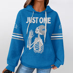 Detroit L. Football Waffle Hoodie