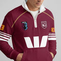 Queensland Rugby 2026 Munster Quarterzip Waffle Sweatshirt